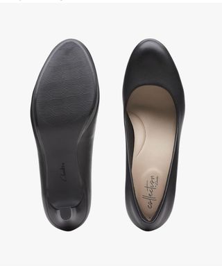 Zapatos de tacón Clarks negros talla 37