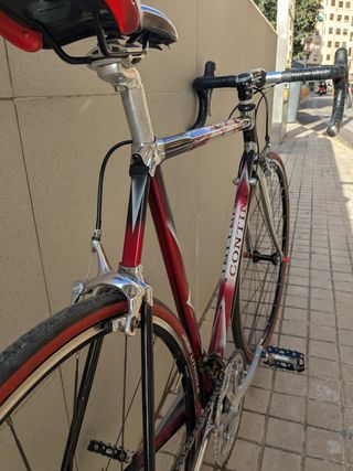 Bici de carretera Contini acero Reynolds