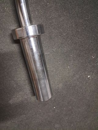 Barra Z Cromada con Pinzas