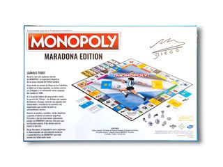 Juego de Mesa Monopoly "Edición Maradona"