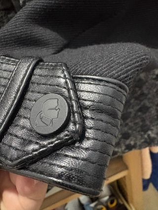 Chaqueta Karl Lagerfeld Cuero Negra