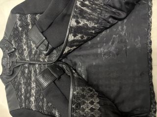 Chaqueta Karl Lagerfeld Cuero Negra