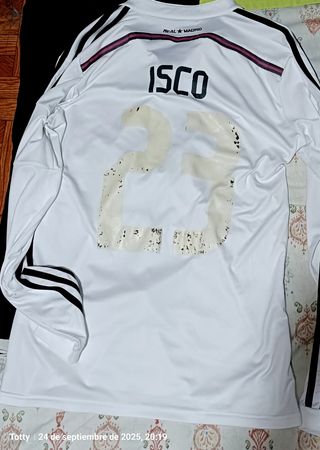 Camiseta Real Madrid Isco Adidas Talla M