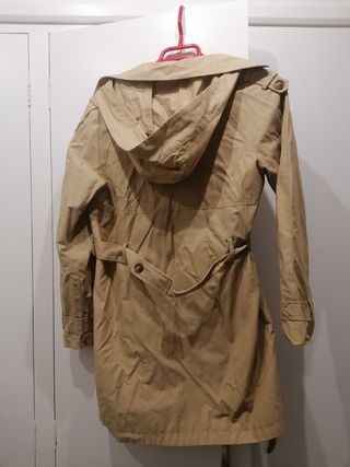 Gabardina Zara niña beige 11-12 años