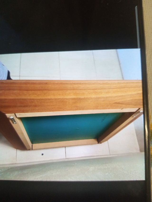 Espejo de madera y cristal