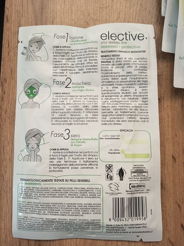 Set 28 Maschere Viso Fria & Elective