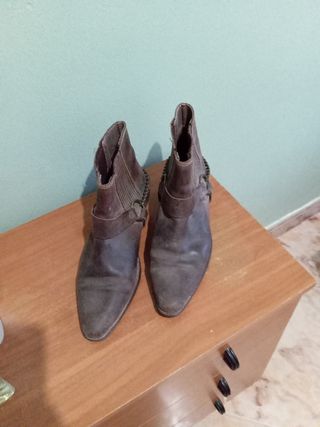 Botines de mujer marrones