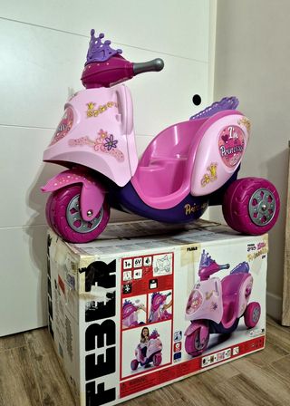 Moto Feber Princesas 6V Batería Nueva
