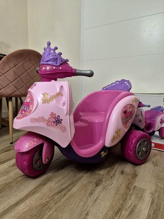 Moto Feber Princesas 6V Batería Nueva