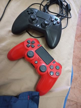 Mandos PS4 Sony Rojos y Negros
