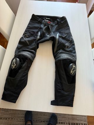 Traje Cuero 2 Piezas Alpinestars Talla 56