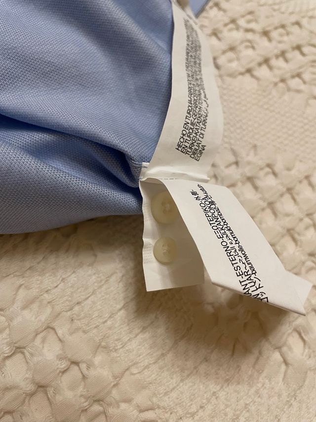 Camicia Zara Azzurra Taglia M