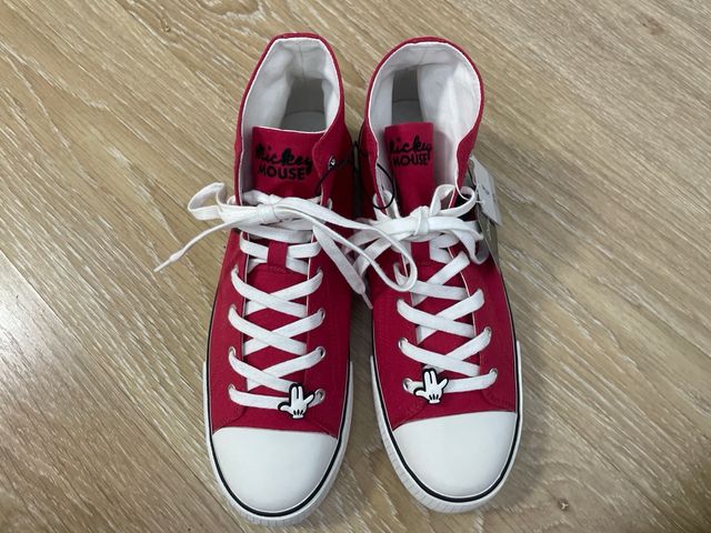 Zapatillas Lefties Mickey Mouse Talla 40 Rojas
