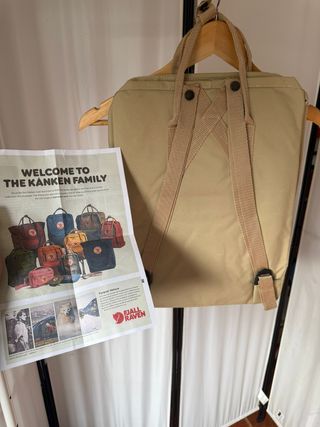 Mochila Fjallraven Kanken Beige 20L