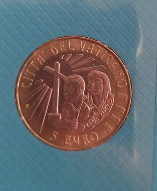 Cartera Oficial Vaticano 8 valores