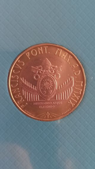 Cartera Oficial Vaticano 8 valores