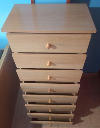 Cajonera juvenil madera