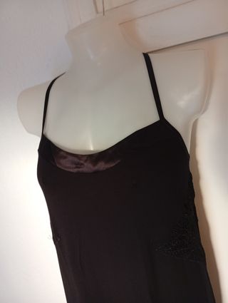 Vestido/Camisón La Perla Negro M/L