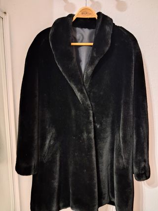 Chaquetón Pelo Suave Señora Talla 44