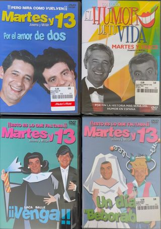 DVD Martes y Trece