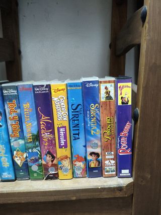 Pack Películas VHS Disney Clásicos Oferta
