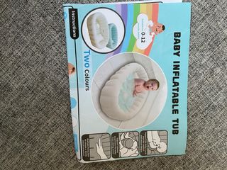Bañera Bebé Inflable Portátil 0-12 Meses