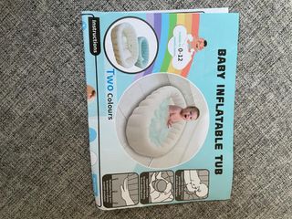 Bañera Bebé Inflable Portátil 0-12 Meses