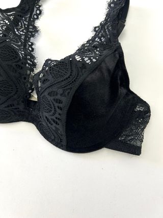 Reggiseno Intimissimi nero pizzo velluto