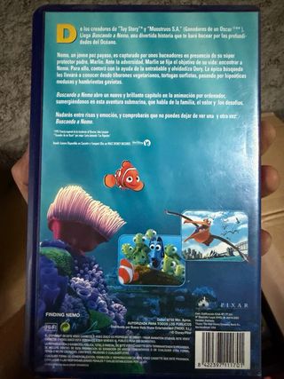 VHS Buscando a Nemo (Español)