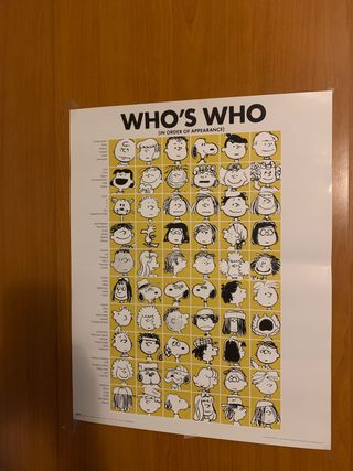 Póster de Snoopy
