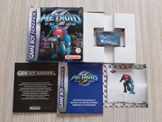 METROID FUSION PAL NINTENDO GAME BOY ADVANCE GBA