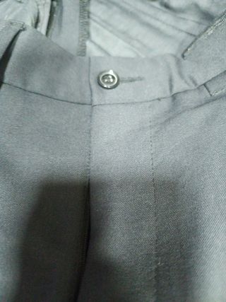 Pantalones caballero negros de vestir