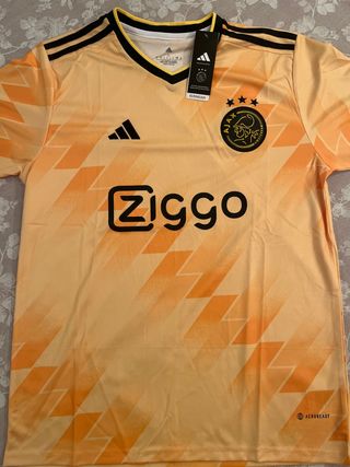 Camiseta Ajax 2022 Adidas Naranja Talla L