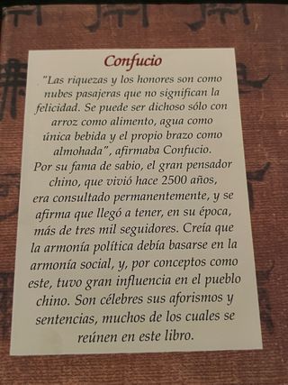 Libros Confucio / Zen Ara