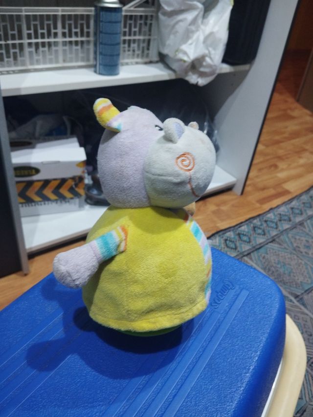 Peluche hipopótamo colores