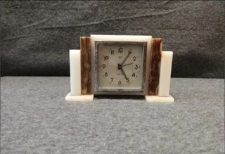 Reloj de mesa Art Deco Mármol