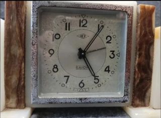 Reloj de mesa Art Deco Mármol
