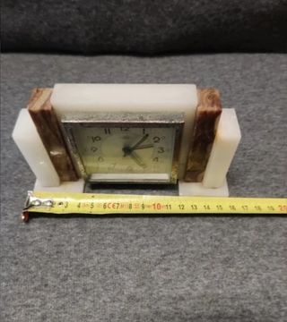 Reloj de mesa Art Deco Mármol