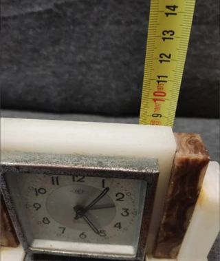 Reloj de mesa Art Deco Mármol