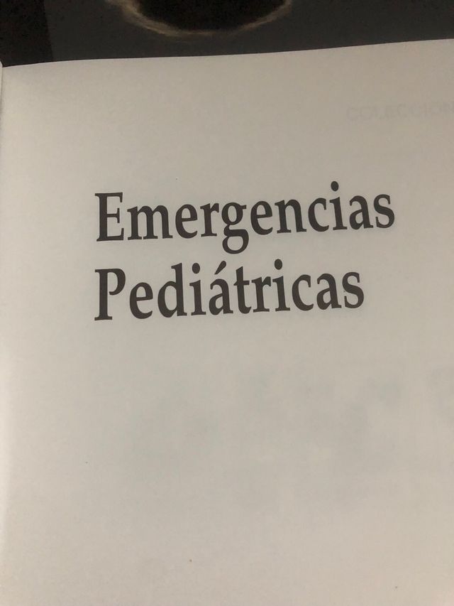 Emergencias pediátricas