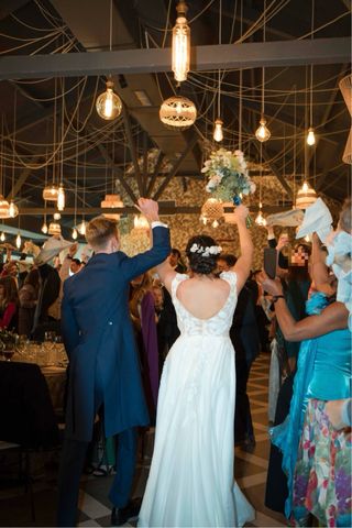 Vestido Novia Tul Encaje Talla Única