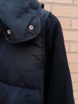 Abrigo Plumas,Bimba y Lola Talla M