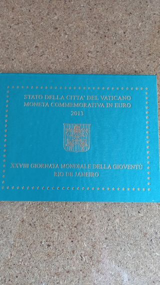 Vaticano Cartera  2€ Conmemorativa 