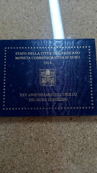 Vaticano Cartera  2€ Conmemorativa 