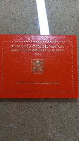 Vaticano Cartera  2€ Conmemorativa 