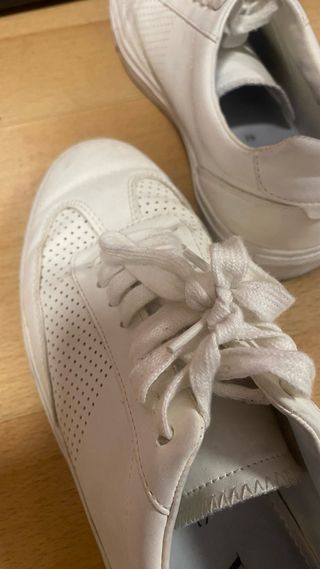 Zapatillas deportivas de vestir Zara Blancas
