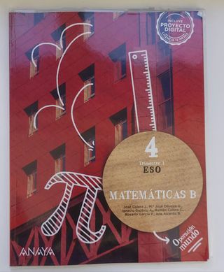 MATEMATICAS B - 4 ESO - ANAYA - OPERACION MUNDO