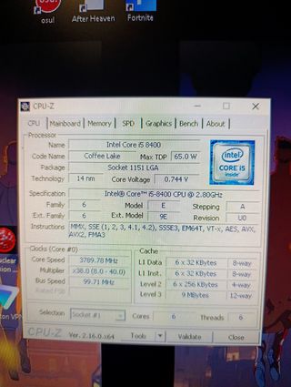 PC Intel Core i5 8th Gen