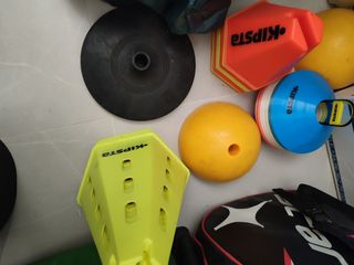 Máquina lanza pelotas Spinshot Pro + varios pádel 