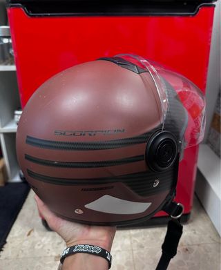 Casco Scorpion Jet talla M 